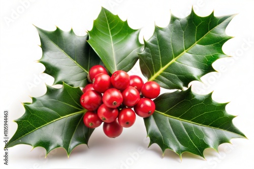 holly leaves and berries