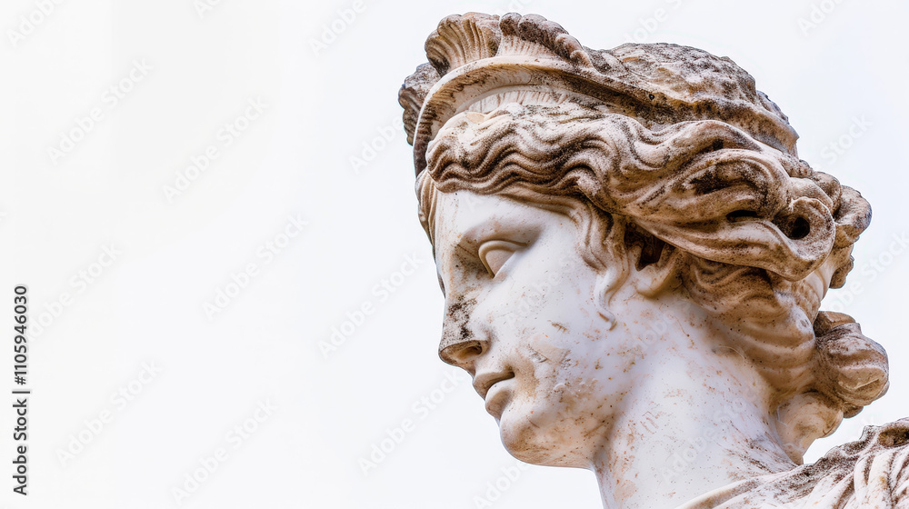 gypsum copy of ancient statue gypsum copy of ancient statue