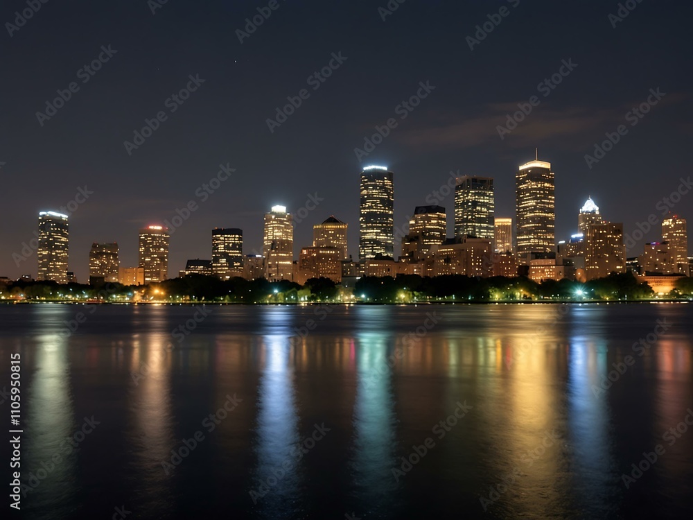 Fototapeta premium Downtown Boston, Massachusetts skyline.