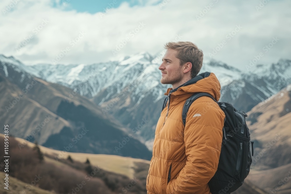 Beautiful mountain panorama in the Beautiful mountain panorama in the