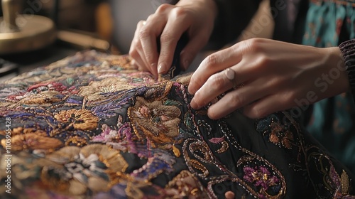 Artisan Tailoring: Crafting a Custom Piece with Careful Hand Embroidery Techniques