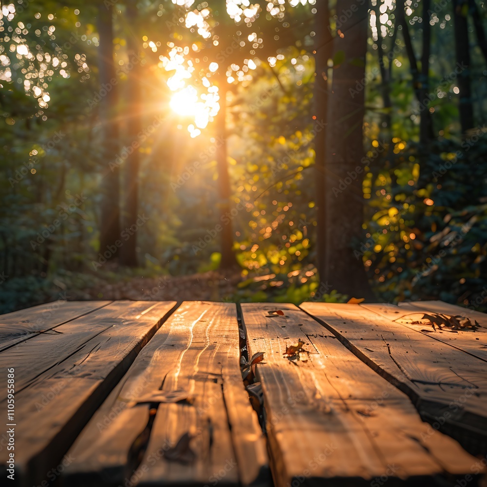 Empty wooden table with christmas theme in background, Warm Glow: A Cozy Evening at a Wooden Table Empty wooden table with christmas theme in background, Warm Glow: A Cozy Evening at a Wooden Table