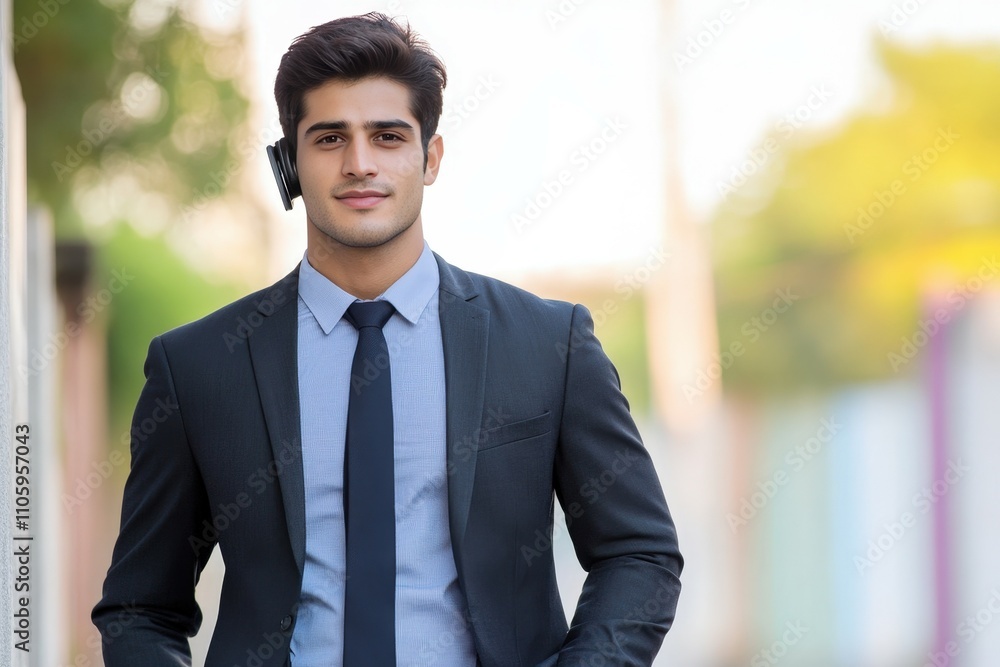 a self-assured businessman captivating the crowd with his speech during a conference. Beautiful simple AI generated image a self-assured businessman captivating the crowd with his speech during a conference. Beautiful simple AI generated image