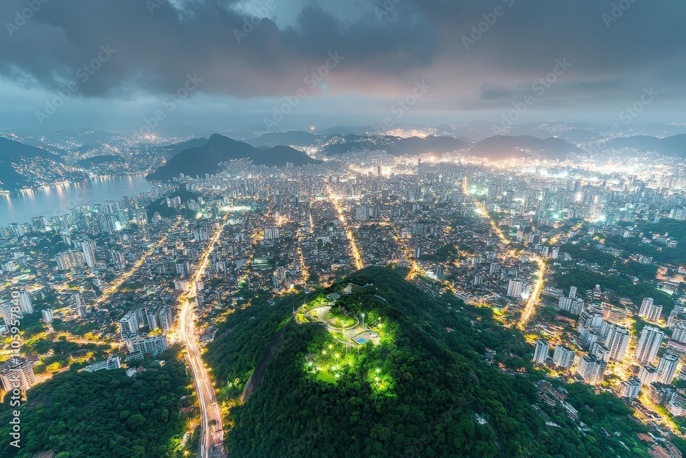 Obraz premium RD CONGO - KINSHASA - FLEUVE CONGO. Beautiful simple AI generated image