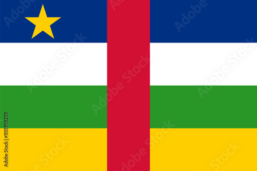 Flag of Central African Republic