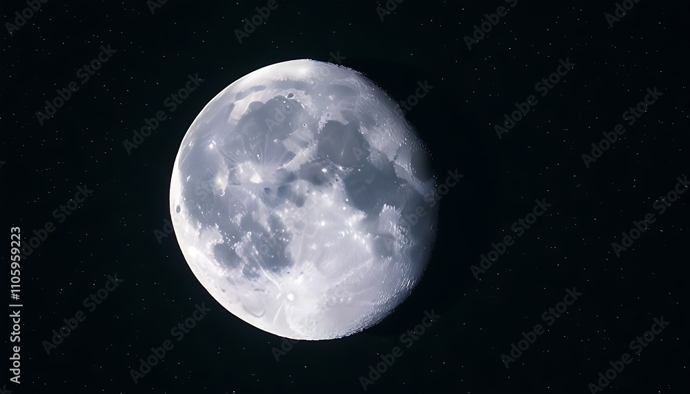 Mystic Universe Exploration: Lunar Texture and Astronomical Wonders Mystic Universe Exploration: Lunar Texture and Astronomical Wonders
