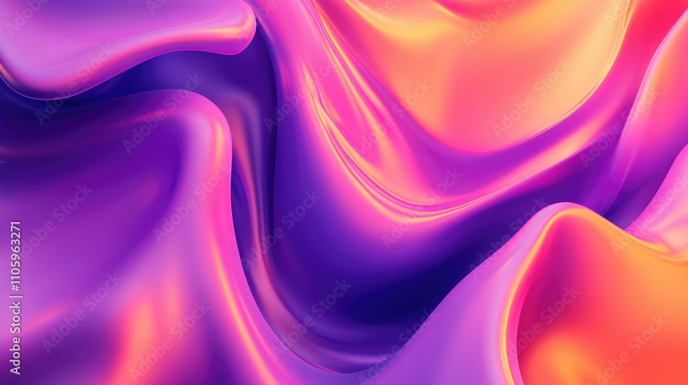 Fototapeta premium Explore fluidity in vibrant backgrounds