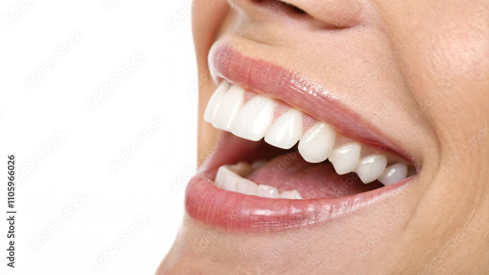 Fototapeta premium close up of a person with a smile