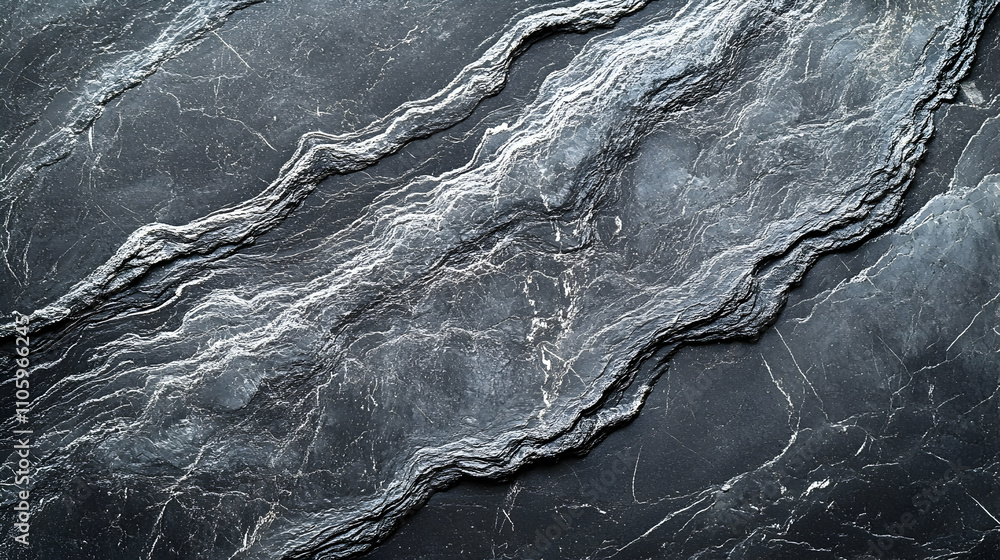 Fototapeta premium Abstract Gray Slate Stone Texture Background with a Natural Pattern