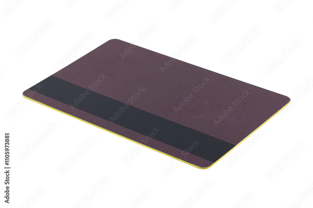 plastic card, credit card, with chip, isolated from background plastic card, credit card, with chip, isolated from background