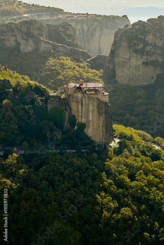 Rusanu Monastery in Meteora, Greece