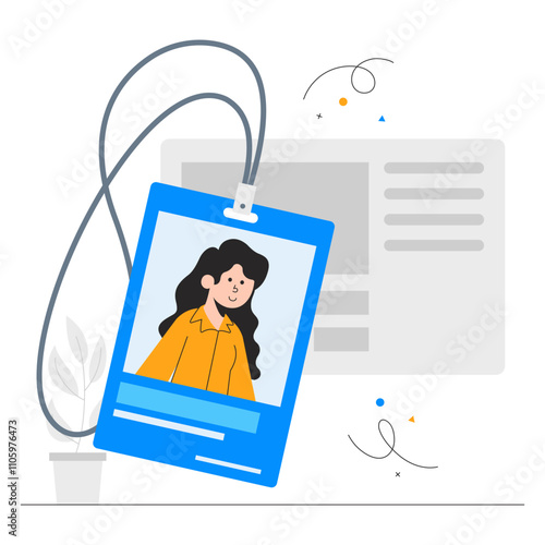 ID Card Illustrations
