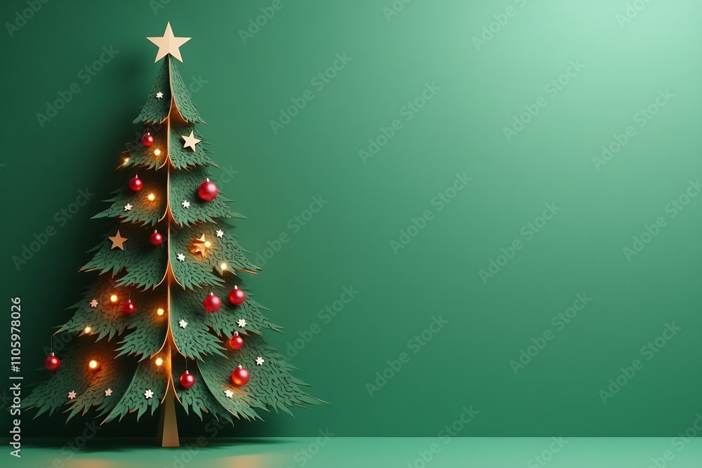 Minimalist Christmas Tree Design Minimalist Christmas Tree Design