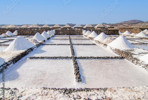 Salt will be produced in the old historic saline in Janubio, Lanzarote