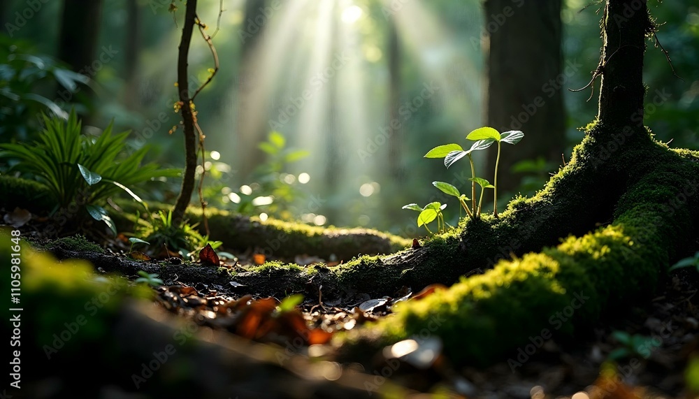 autumn leaves in the forest