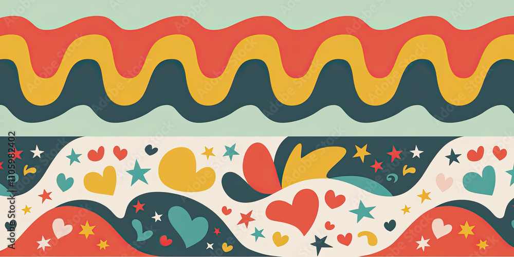 Bold and Cheerful Thick Washi Paper Design with Vibrant Colors Bold and Cheerful Thick Washi Paper Design with Vibrant Colors