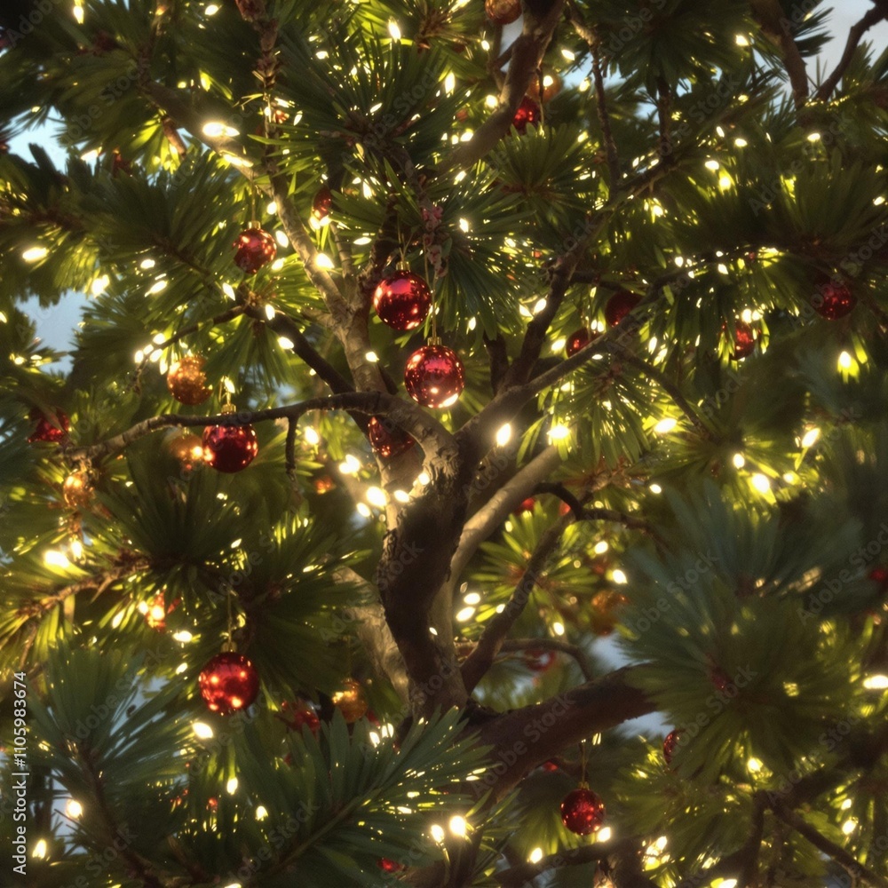red christmas tree red christmas tree