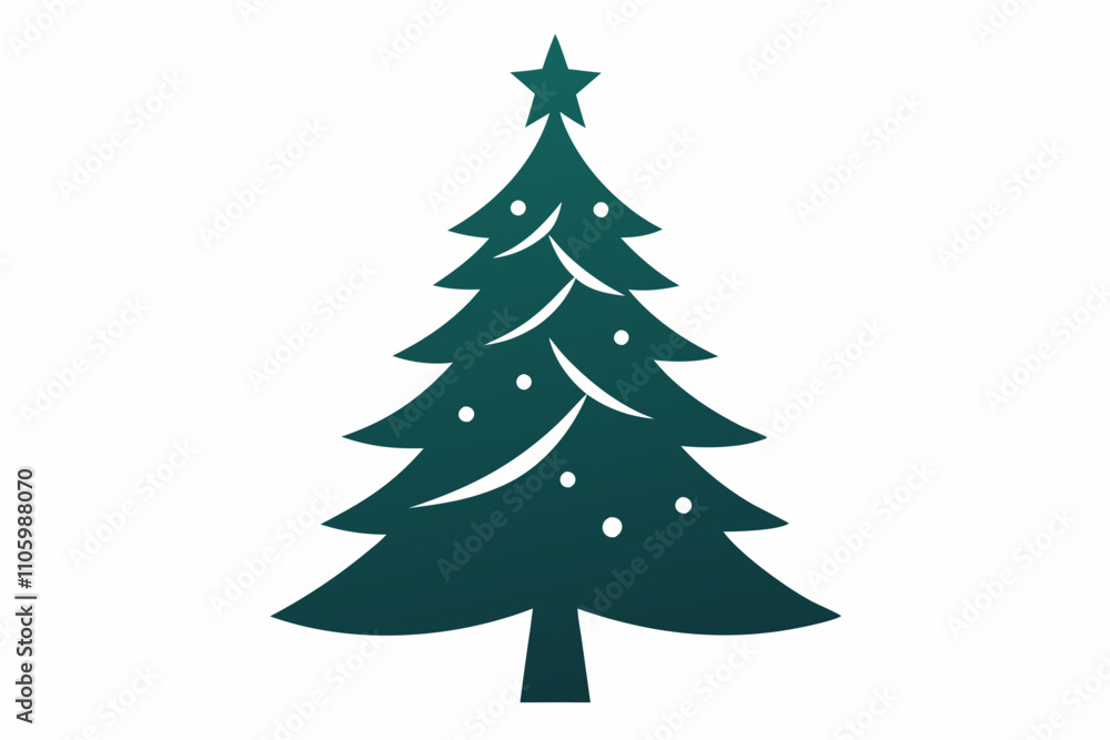 christmas tree icon silhouette with white background (1) christmas tree icon silhouette with white background (1)