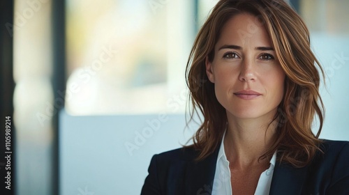 Confident Businesswoman Portrait Corporate Headshot Professional Woman