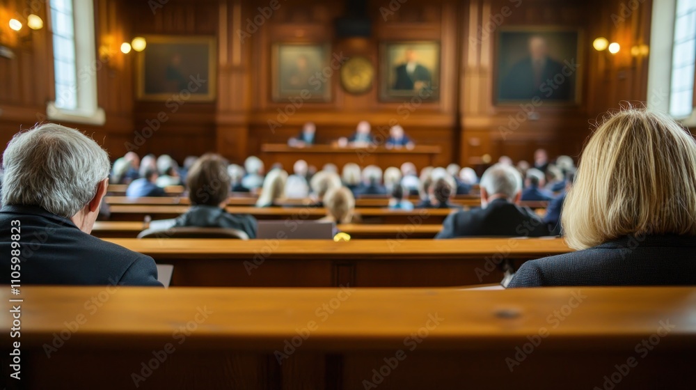A council meeting where members vote to enact a new regulation that will impact the local community A council meeting where members vote to enact a new regulation that will impact the local community