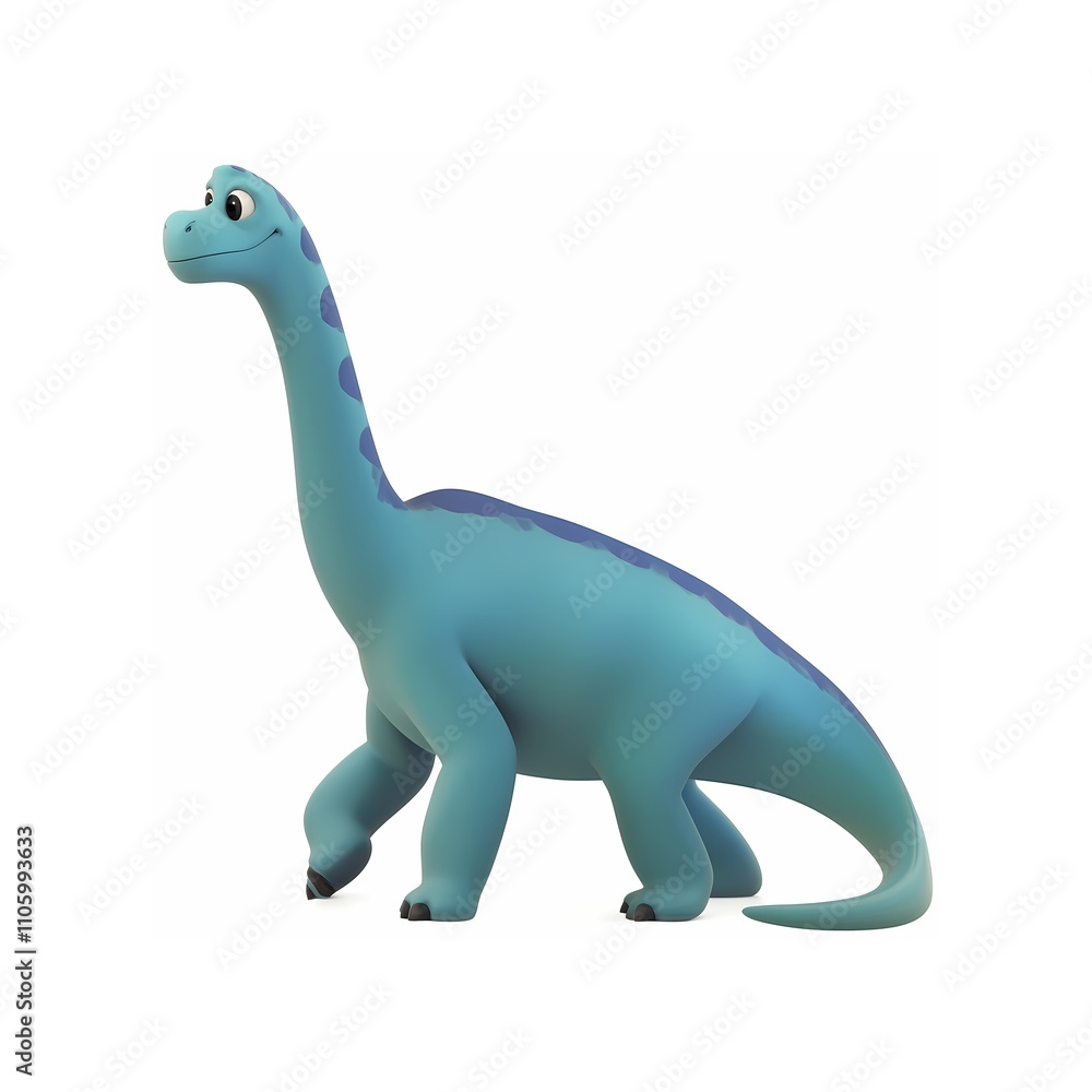 Obraz premium Cartoon Dinosaur 