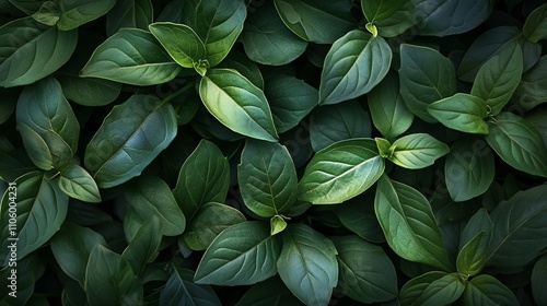 Wallpaper Mural Floral Green Leaves and Grass Border Background Torontodigital.ca