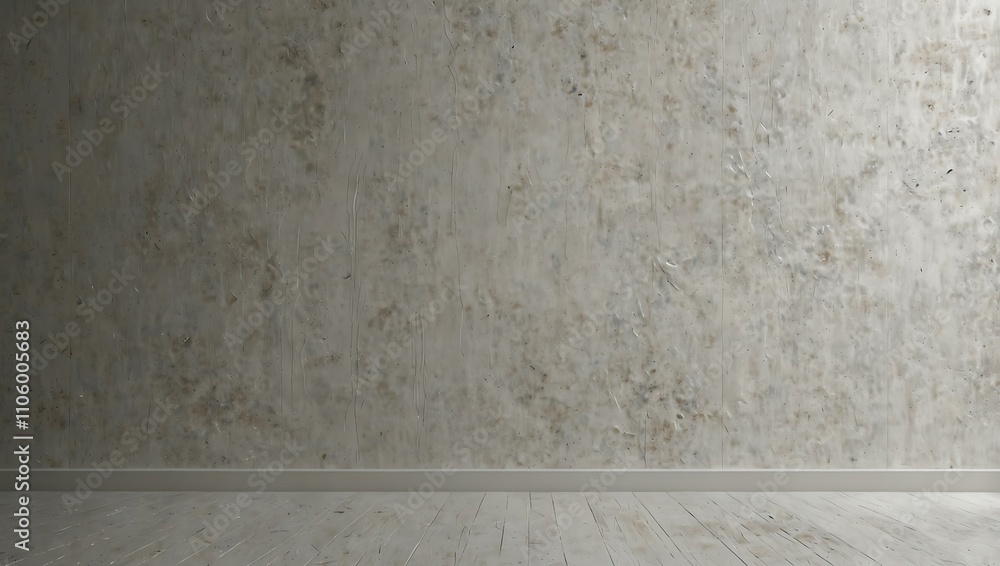 Fototapeta premium Elegant white textured wall background perfect for minimalist aesthetics.