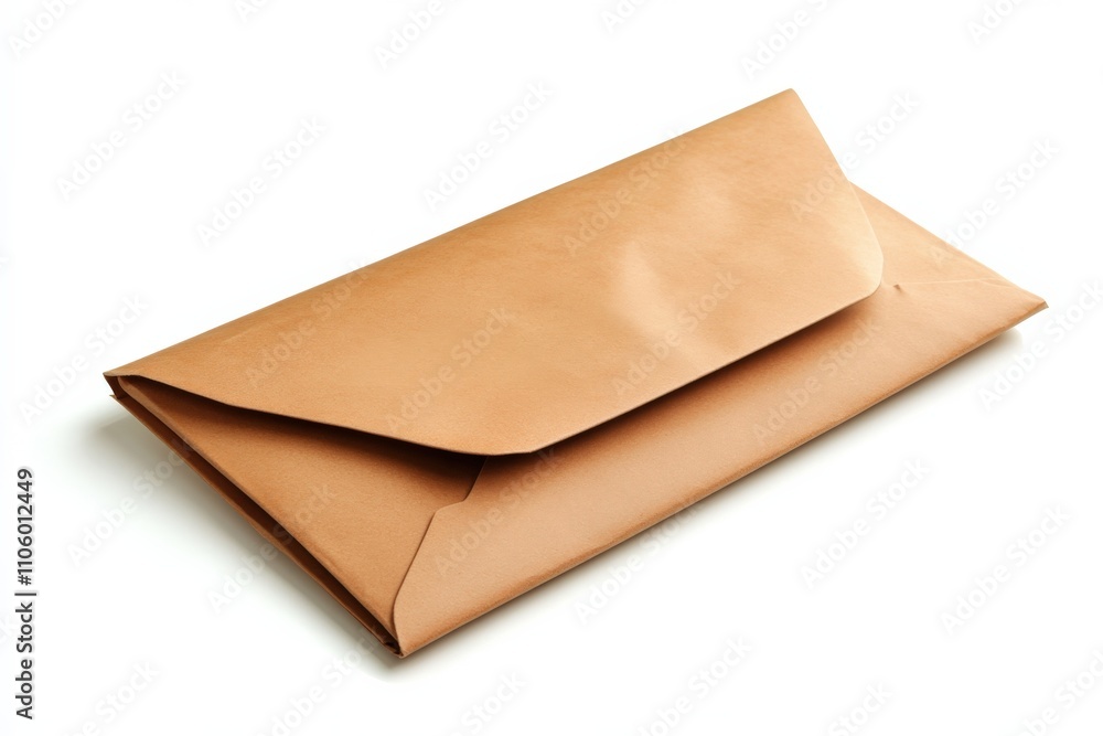 Manila Envelope (Isolated). Large Brown Envelope for Office Mail Manila Envelope (Isolated). Large Brown Envelope for Office Mail