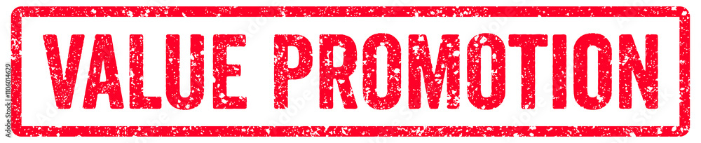 Value Promotion Stamp Transparent Seal, Red Grunge Value Promotion Word Rubber Stamp Seal Value Promotion Stamp Transparent Seal, Red Grunge Value Promotion Word Rubber Stamp Seal