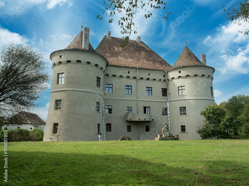 The Bethlen-Haller castle, Romania. The castle dates back to XVI century