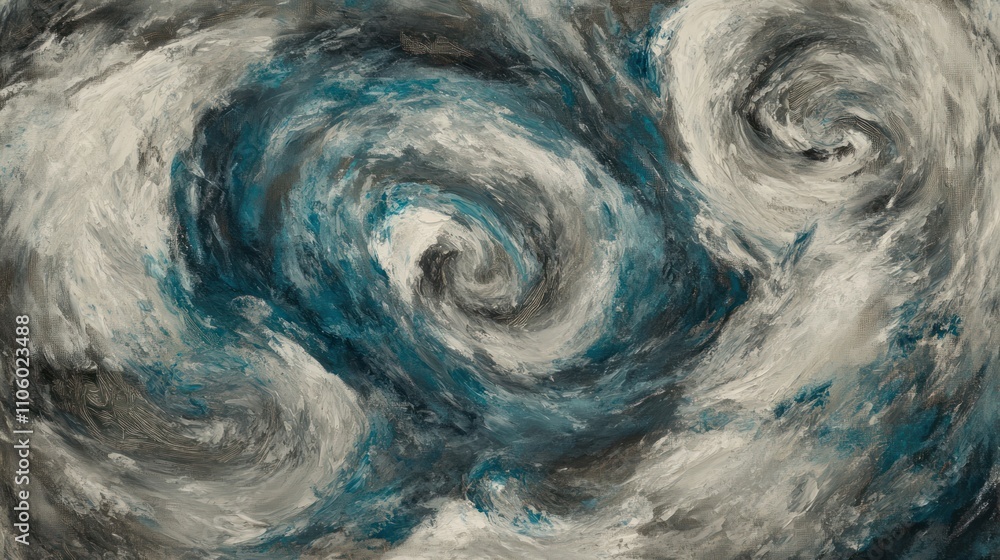 Abstract swirling clouds in shades of blue and gray, evoking a sense of movement and depth. Abstract swirling clouds in shades of blue and gray, evoking a sense of movement and depth.