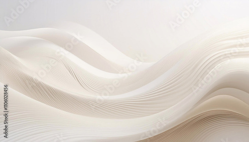Tapeta pastelowa, jasne abstrakcyjne tło do projektu, jasny wzór w fale i linie © anettastar