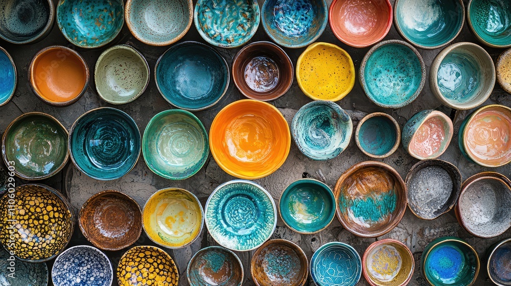 Vibrant Ceramic Art Pieces on Display at Artisan Market Showcasing Unique Designs and Colorful Patterns Perfect for Home Decor Enthusiasts and Collectors Vibrant Ceramic Art Pieces on Display at Artisan Market Showcasing Unique Designs and Colorful Patterns Perfect for Home Decor Enthusiasts and Collectors