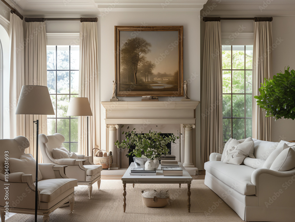 Fototapeta premium modern living room
