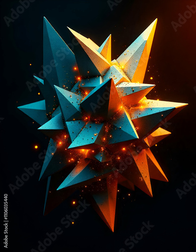 abstract star background