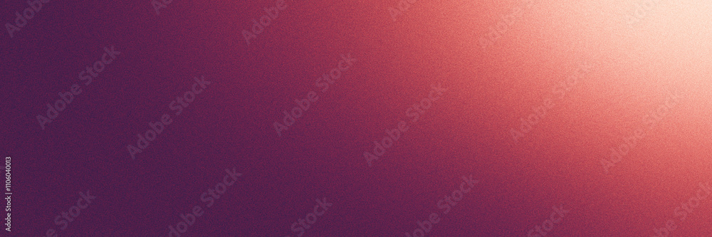 Fototapeta premium dark purple orange glowing grainy gradient background smooth gradient panoramic poster backdrop