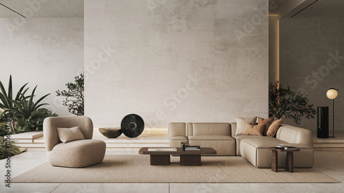 modern living interior