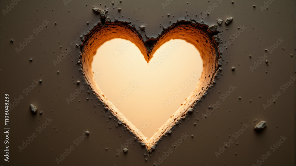 Heart Shaped Light: A Symbol of Love and Warmth Heart Shaped Light: A Symbol of Love and Warmth