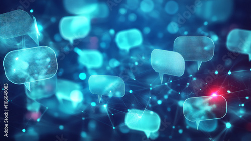 Revolutionary idea of digital conversations connecting people globally through online discussion forums and social media platforms