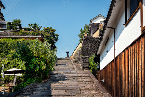 The Old Castle Town of Kitsuki in Kyushu, Japan