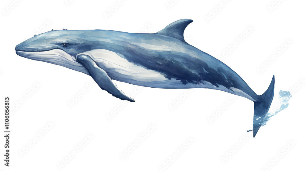 Obraz premium dolphin body