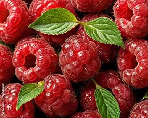 Red Raspberry background