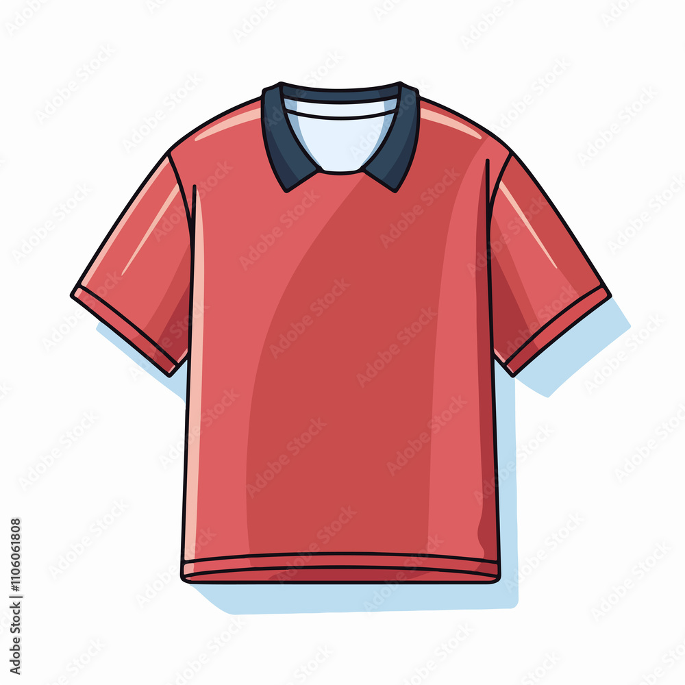 Professional Shirt Mockup with Free Delivery Icon Illustration Professional Shirt Mockup with Free Delivery Icon Illustration