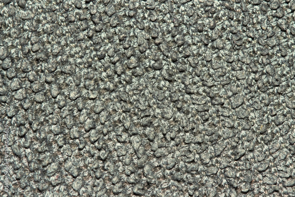The surface of the fabric is gray, carpet. The surface of the fabric is gray, carpet.