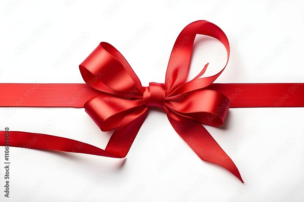 red ribbon with bow red ribbon with bow