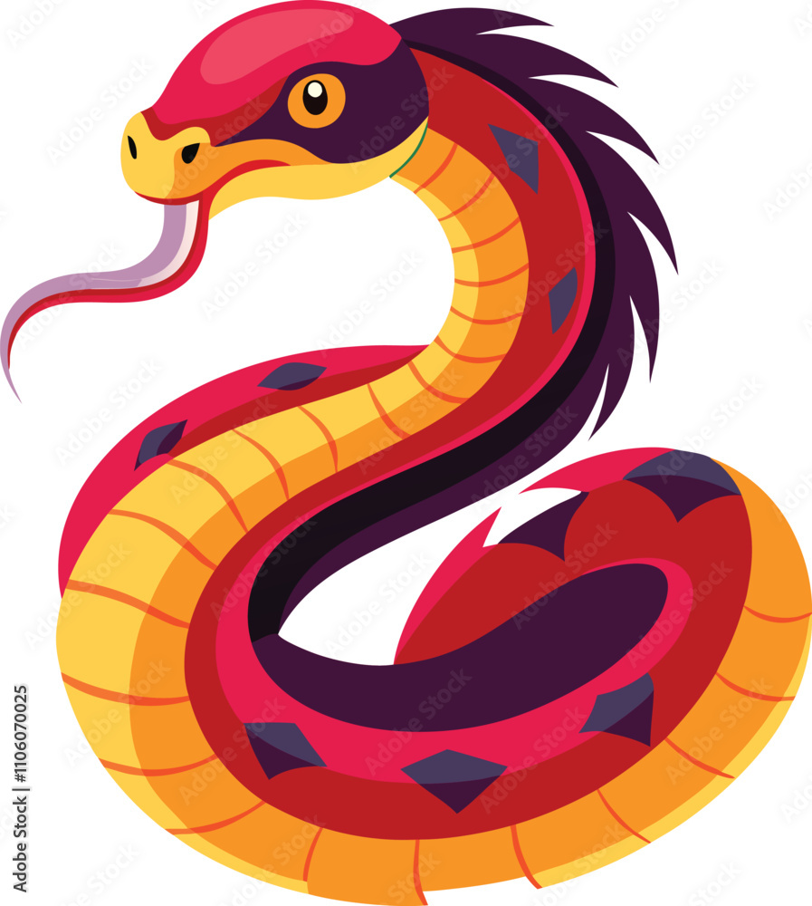 Fototapeta premium snake vector