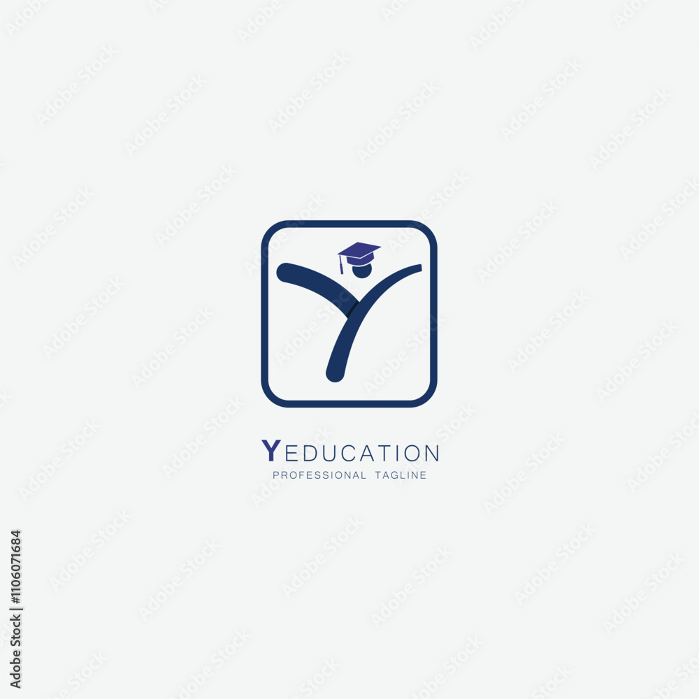 Letter Y Education Logo Initial Graduation Cap Concept. Graduation logo with letter vector Template
Letter Y Education Logo Initial Graduation Cap Concept. Graduation logo with letter vector Template