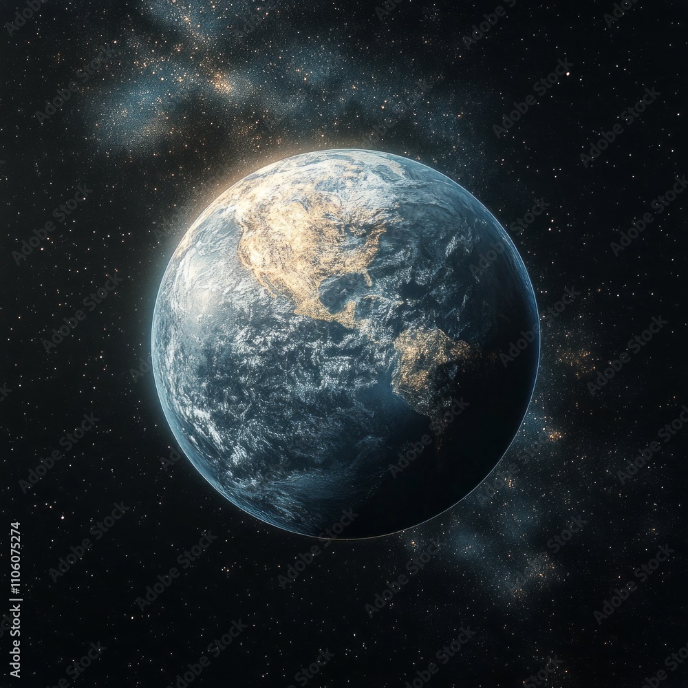 Fototapeta premium planet in space