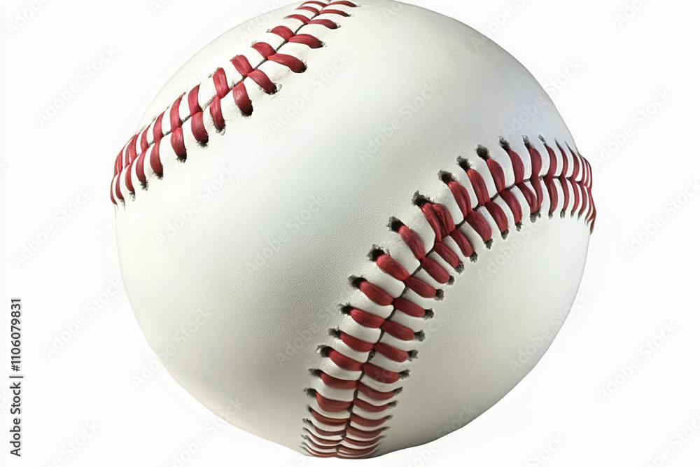 One baseball ball isolated on white background, Sport equipment, clipping path
One baseball ball isolated on white background, Sport equipment, clipping path