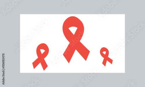 Ribbon, red ribbon, red, vector graphics, vector illustration, design elements, graphic resource